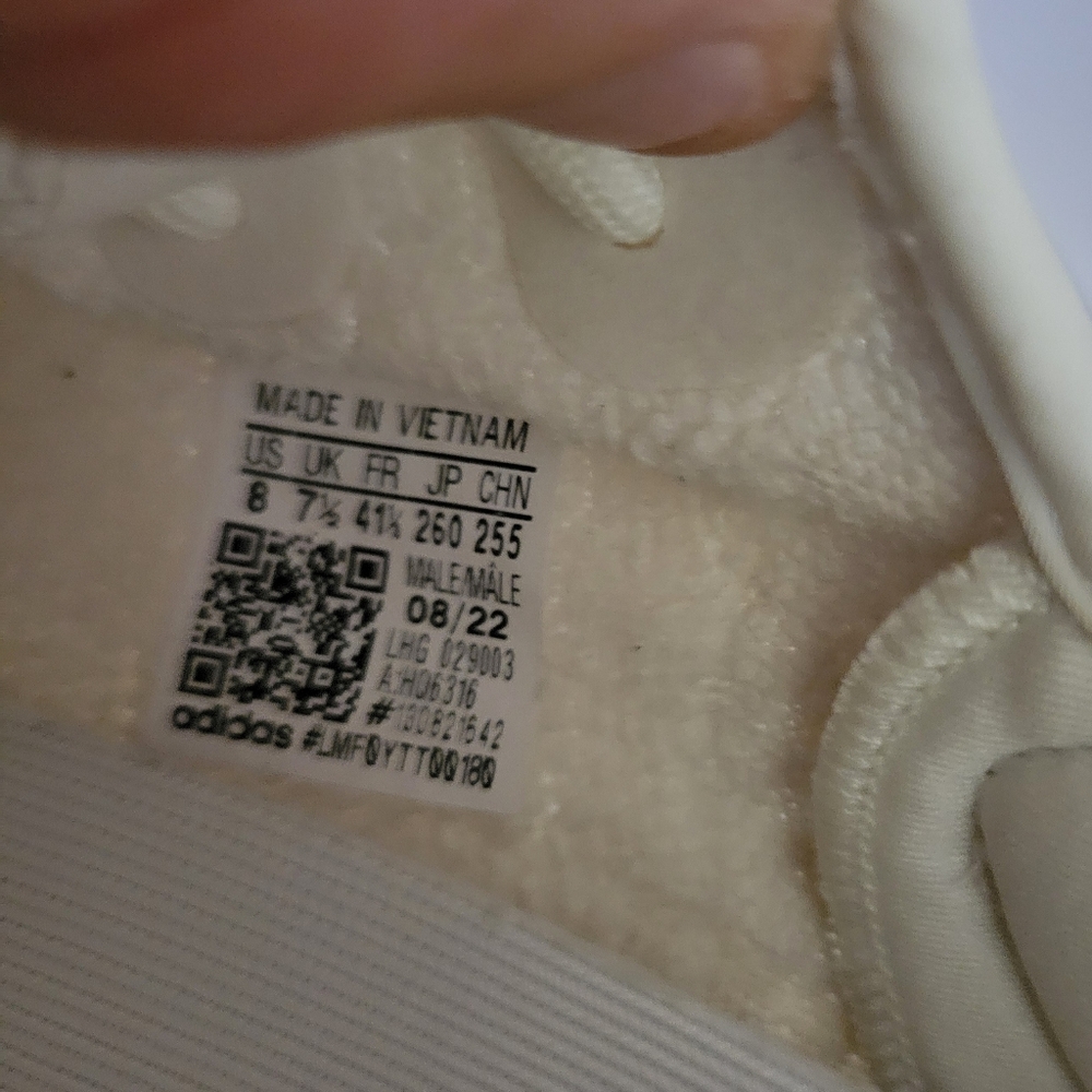ADIDAS Men's Yeezy Boost 350 V2 Bone Sneaker - Picture 6 of 7